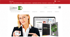 Desktop Screenshot of cardpressoupgrade.com